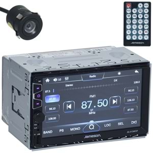 JAMESON 7'' Bluetooth ve USB Girişli Wifi Car Play Radyo Double Teyp JS-313 WCP