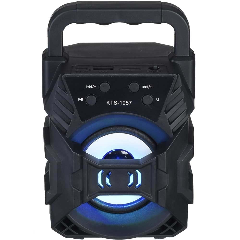 KBROAD 3 inc Bluetooth FM Radyo USB Girişili Şarjlı Ses Sistemi KTS-1057