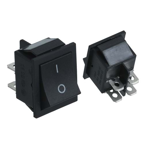 HIGHTEK Geniş Işıksız Anahtar On Off 4P LDS106
