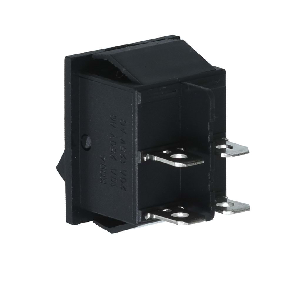 HIGHTEK Geniş Işıksız Anahtar On Off 4P LDS106