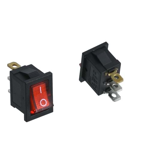 HIGHTEK Mini Işıklı Anahtar On Off 3P LDS118
