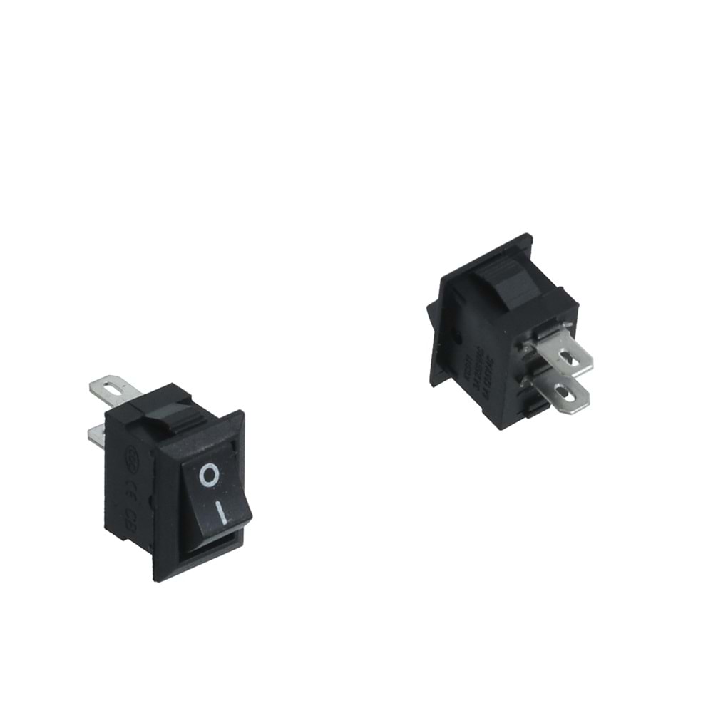HIGHTEK Mini Işıksız Anahtar On Off 2P LDS125-B