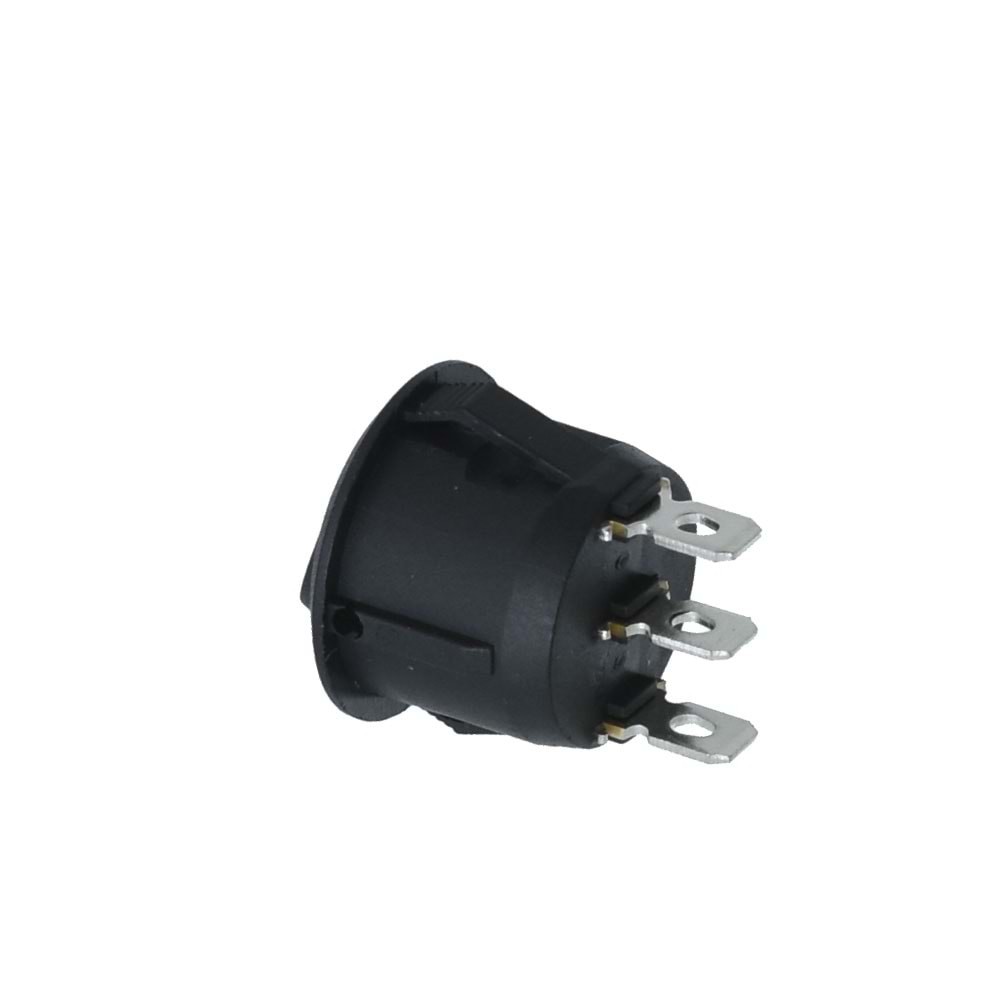 HIGHTEK Yuvarlak Işıksız Anahtar On Off On 3P LDS134