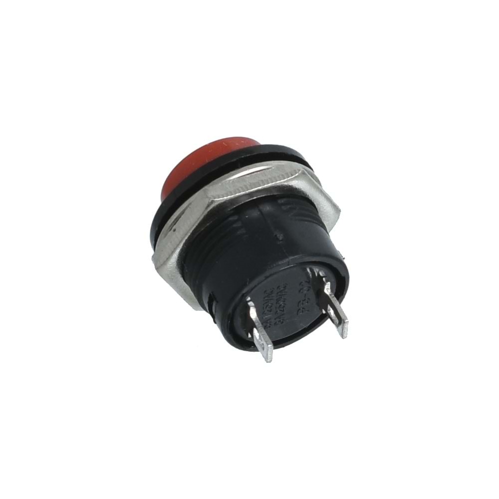 HIGHTEK Buton Plastik 1 6Mm Kırmızı LDS180 A