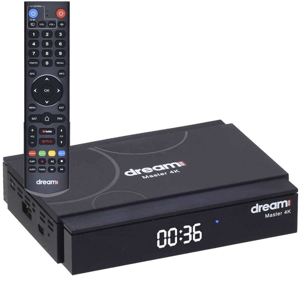 DREAMSTAR 4K Linüx Iptv Uydu Alıcısı MASTER 4K