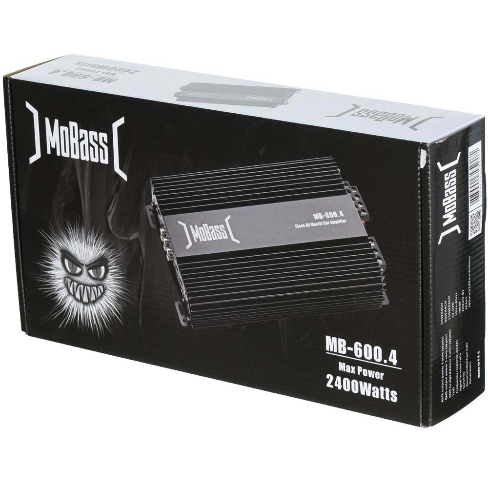 MOBASS 4 Kanal 360W Oto Amfi MB-600.4