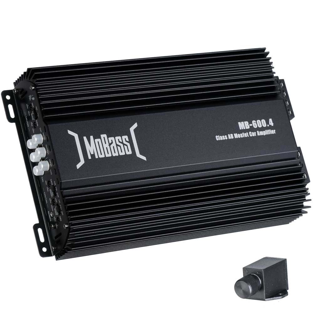 MOBASS 4 Kanal 360W Oto Amfi MB-600.4