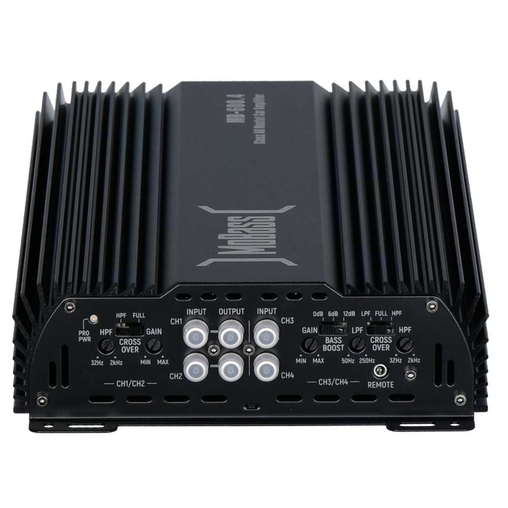 MOBASS 4 Kanal 360W Oto Amfi MB-600.4