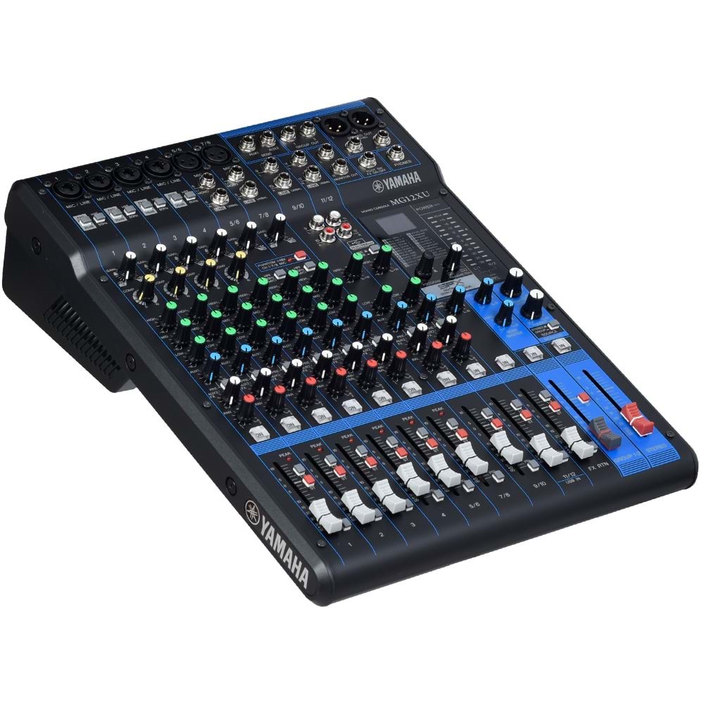 YAMAHA 12 Kanal Deck Mixer MG-12 XCV
