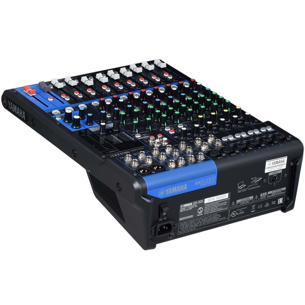 YAMAHA 12 Kanal Deck Mixer MG-12 XCV