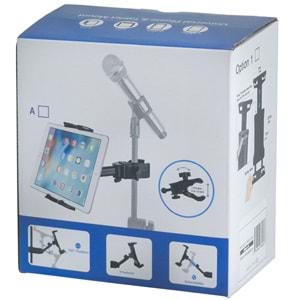 MUSIC HOUSE Mikrofon Sehpası Tablet Ve Telefon Tutucu MHA-05