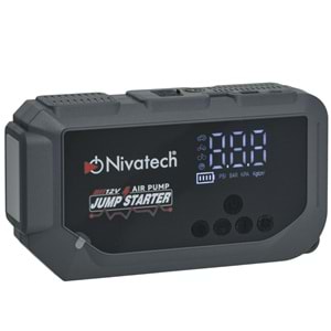 NİVATECH 12V Hava Kompresörü Ve Akü Takviye Cihazı NTC-CR 25000