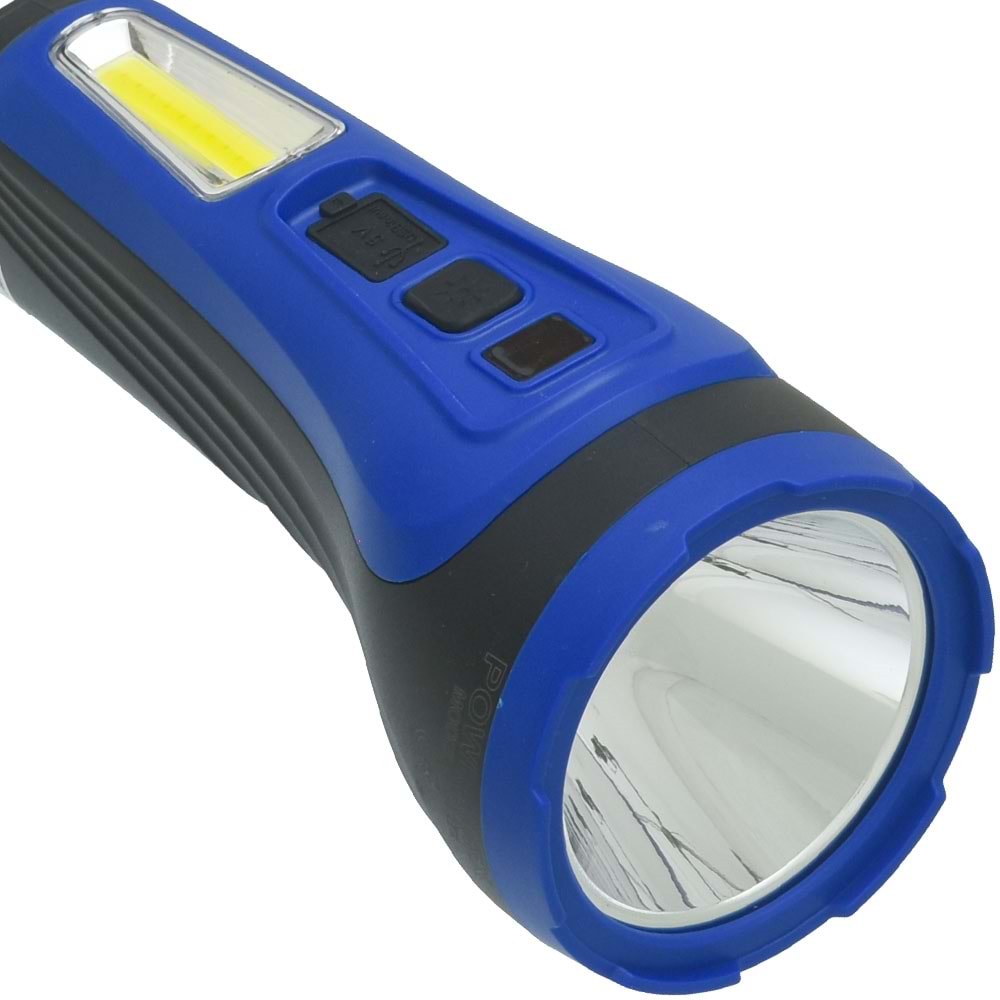 POWERDEX 10W USB Şarjlı El Feneri PD-7272