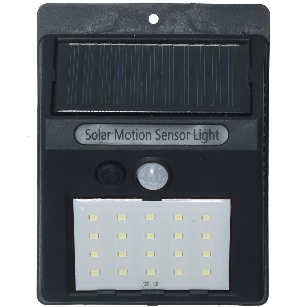 PANTHER 20 Ledli Solar Şarjlı Duvar Lambası PT-2920
