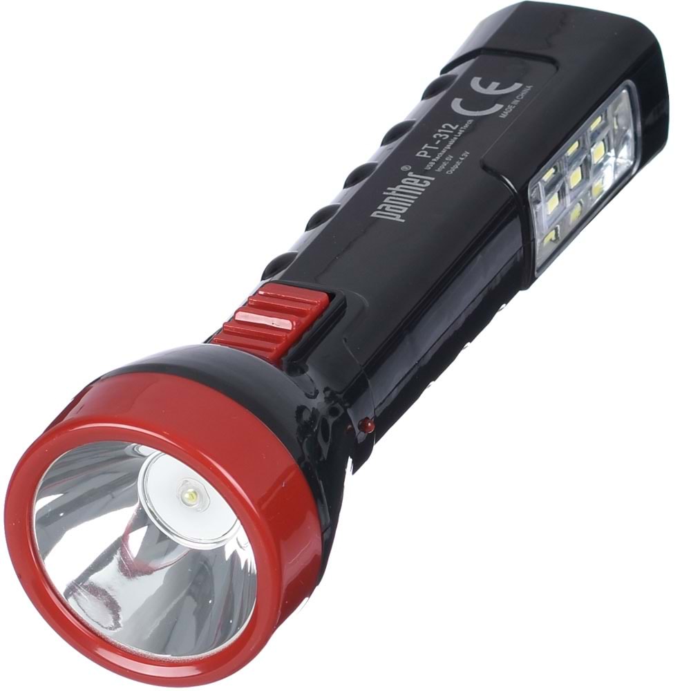 PANTHER Usb Şarjlı Fener PT-312