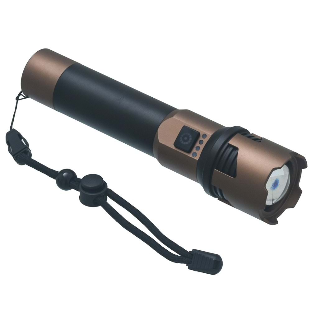 PANTHER Usb Şarjlı El Feneri PT-4109