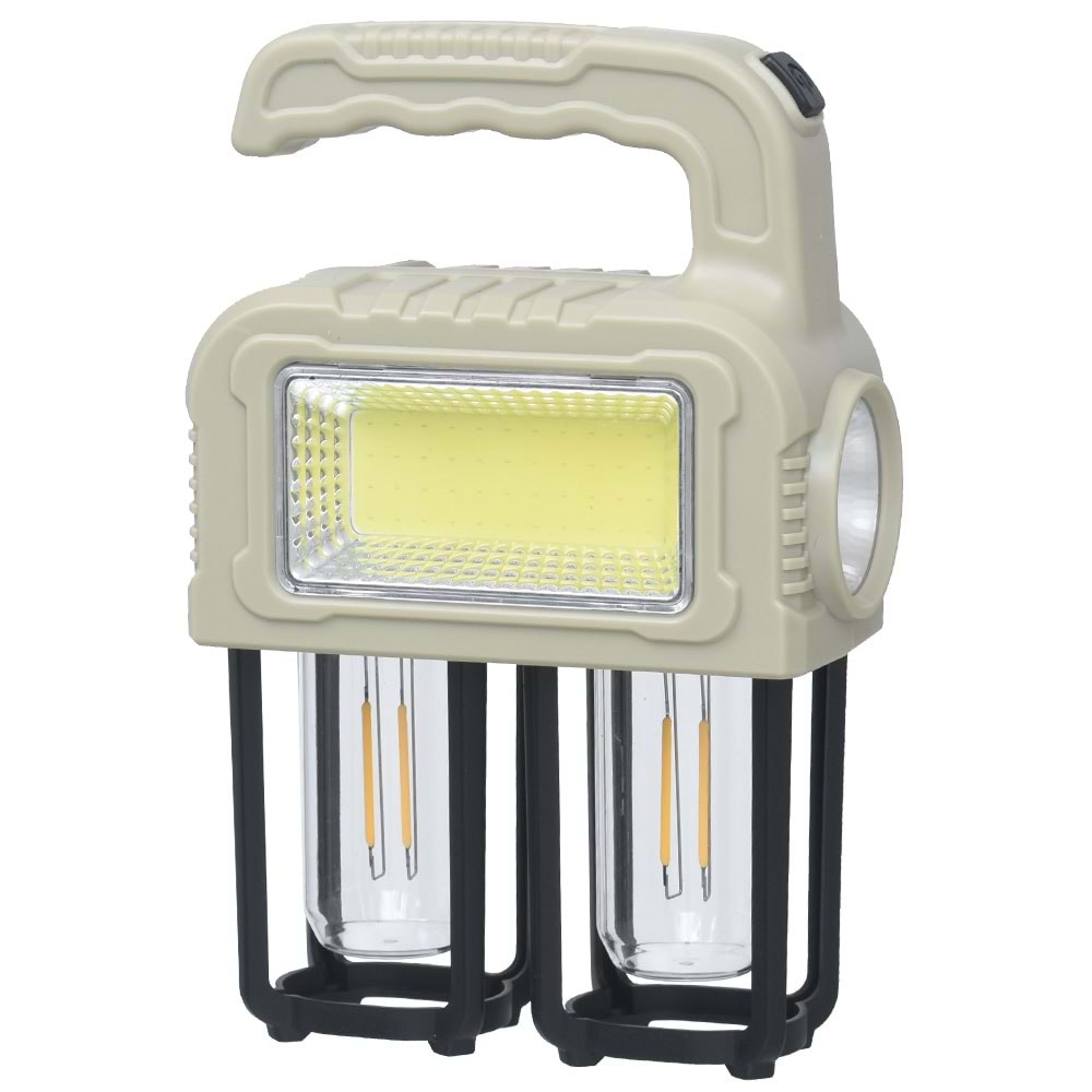 PANTHER Usb Şarjlı Solar El Feneri PT-6219