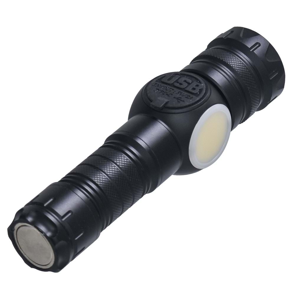 PANTHER Usb Şarjlı Fener PT-8438