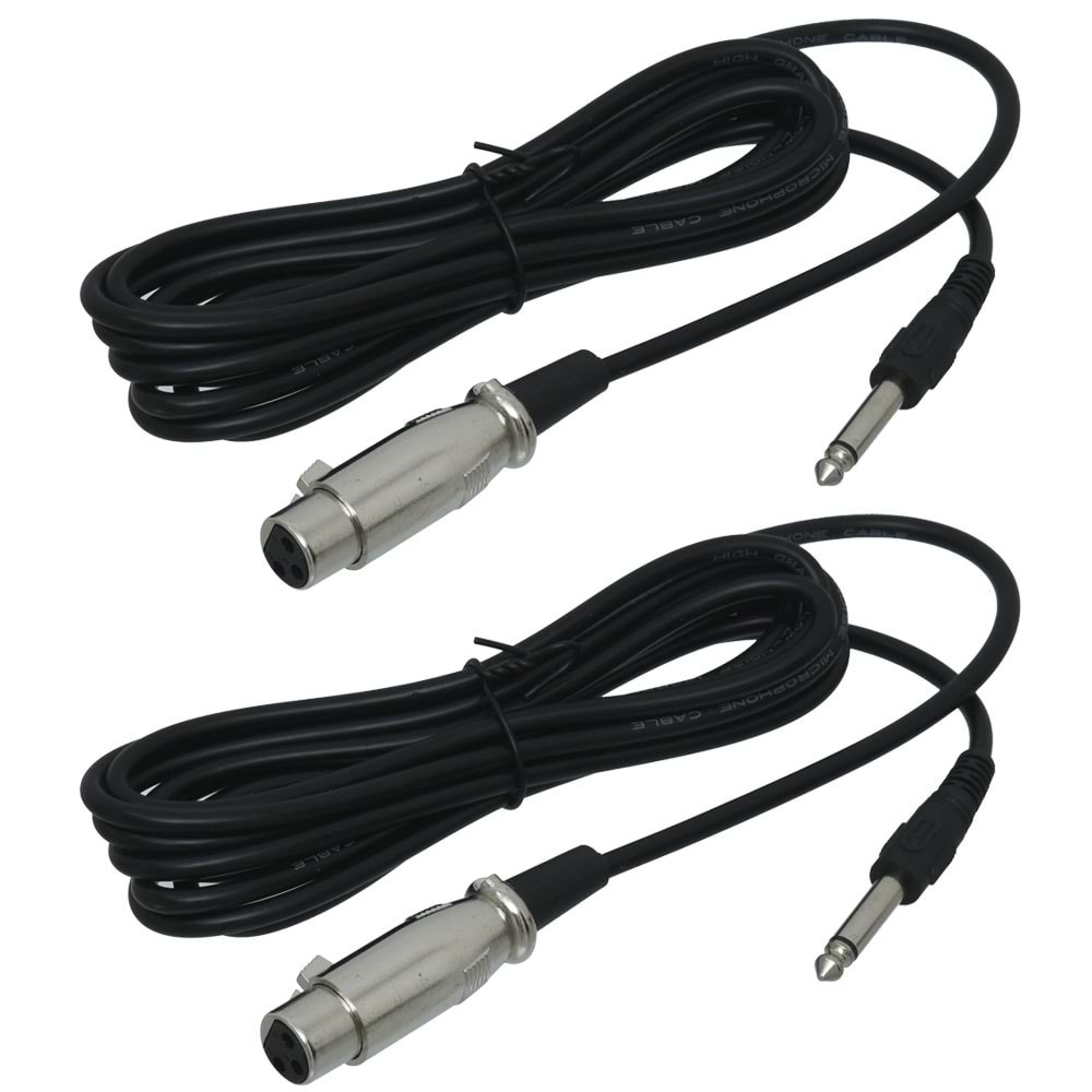 JRL UHF 2 El Kablolu Kablosuz Mikrofon (WN-09) RS-900 B EE