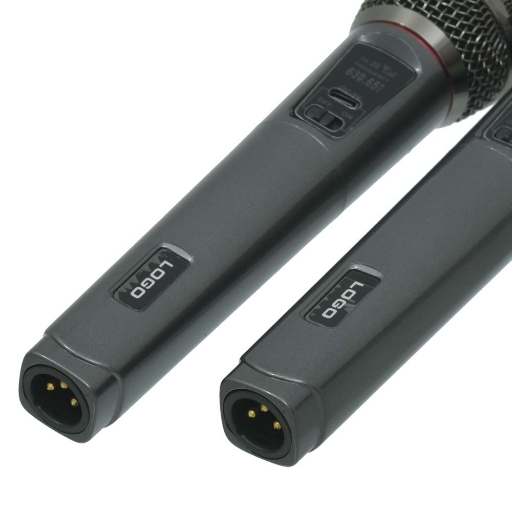 JRL UHF 2 El Kablolu Kablosuz Mikrofon (WN-09) RS-900 B EE