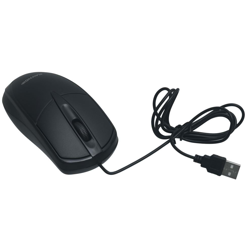 RAYNOX USB Kablolu Mouse (1200 DPI) – Siyah RX-M04