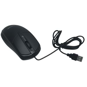 RAYNOX USB Kablolu Mouse (1200 DPI) – Siyah RX-M04