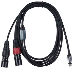 S.WIELER Type C - 2*Xlr Erkek Kablo Uzunluğu: 2 Metre SC2X-2M
