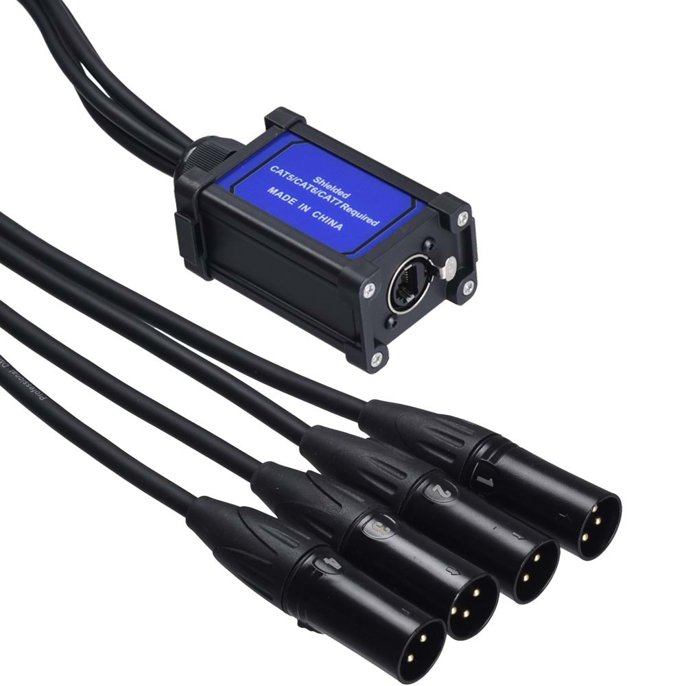 S.WIELER Cat-6 4 * Xlr Erkek Exender SCTX-4M