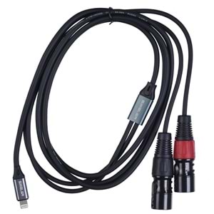S.WIELER İphone - 2*Xlr Erkek Kablo Uzunluğu: 2 Metre Sİ2X-2M