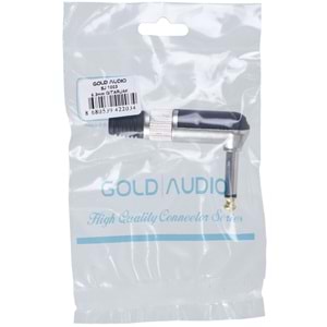 GOLD AUDİO 6,3 mm Mono L Tip Gitar Jak SJ-1003