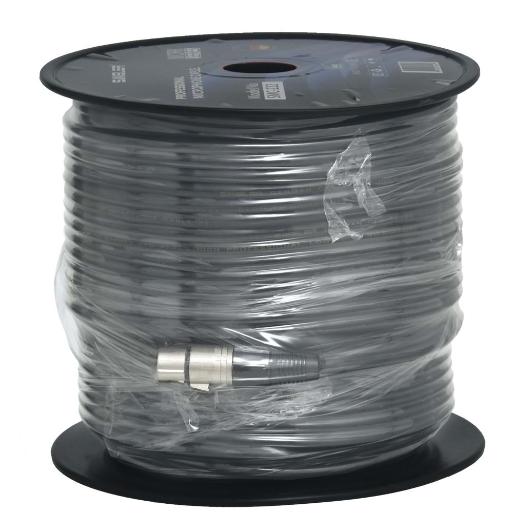 S.WIELER 2X0,22 Kesit Streo Mikrofon Kablosu 100 Metre SMC-222