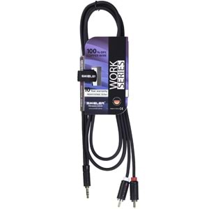 S.WIELER 2*Rca - 3.5 mm Stereo Kablo Uzunluğu: 1.5 Metre SR2S-1.5M
