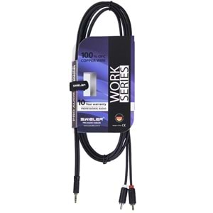 S.WIELER 2*Rca - 3.5 mm Stereo Kablo Uzunluğu: 3 Metre SR2S-3M