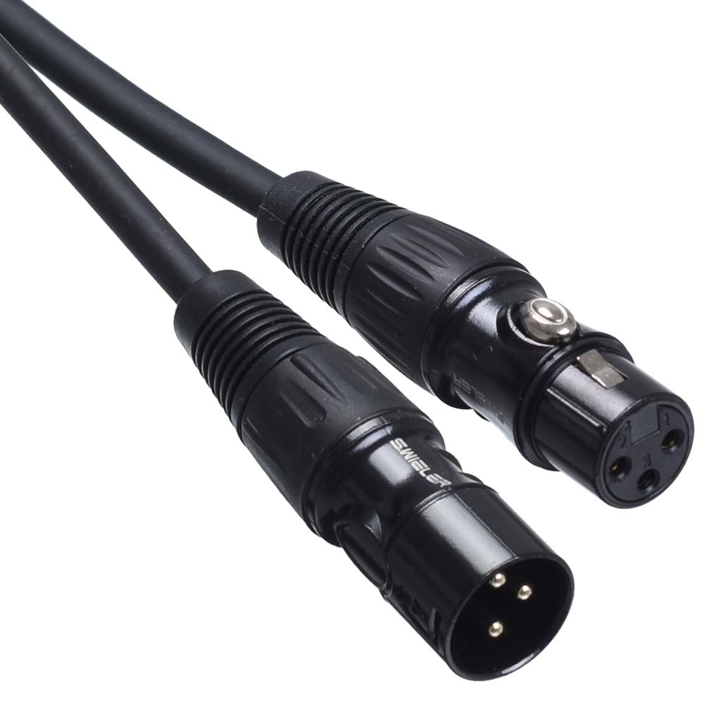 S.WIELER Xlr Erkek - Xlr Dişi Kablo Uzunluğu: 3 Metre SX-3M
