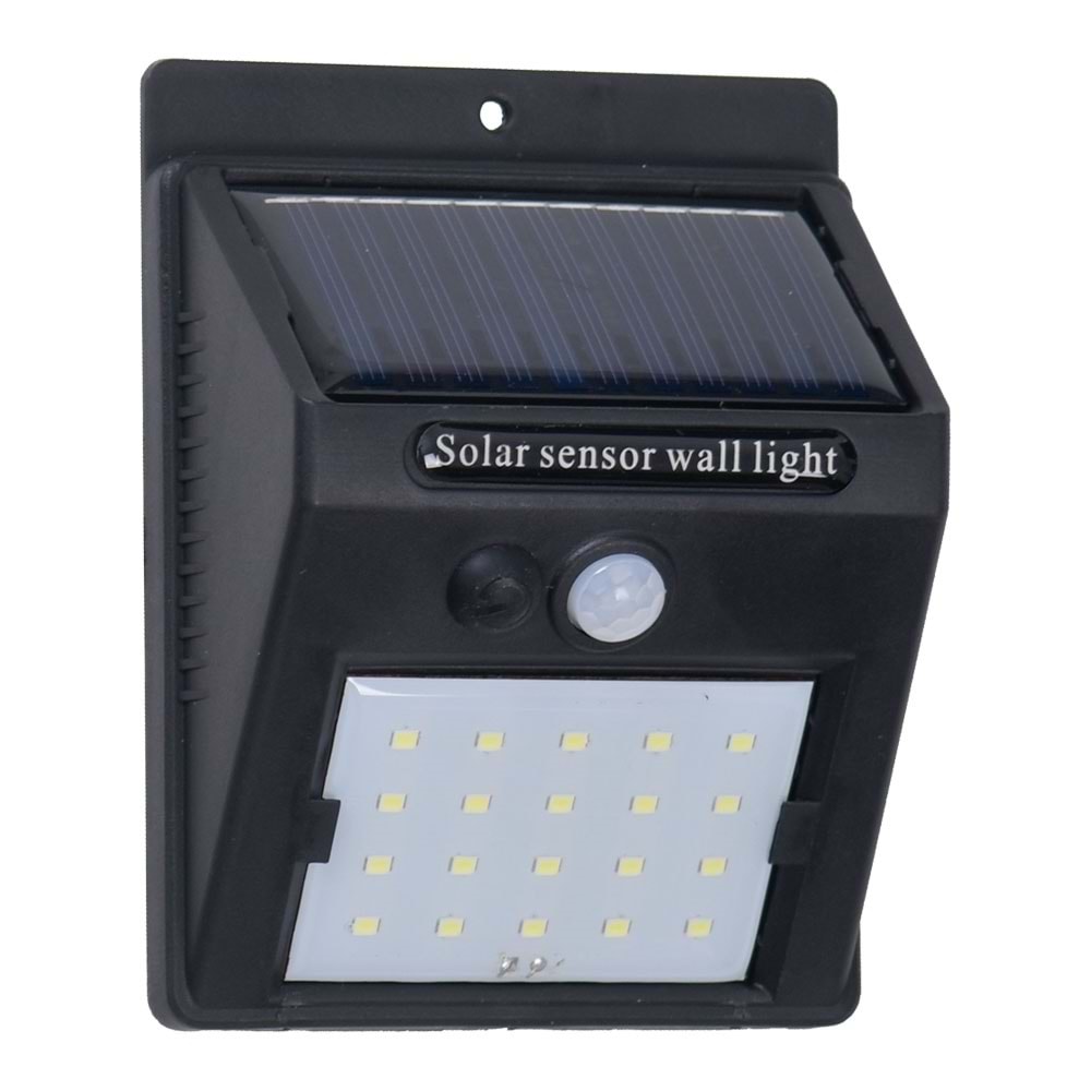 PETRİX Güneş Enerjili Hareket Sensörlü Duvar Aydınlatma T-9440