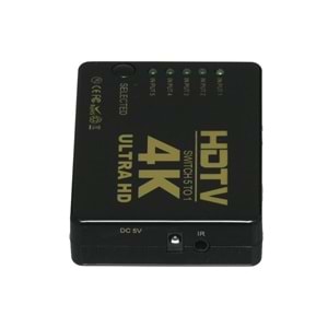 ECONEX 5 Giriş 1 Çıkış HDMI Switch (Seçici) TNX-1007