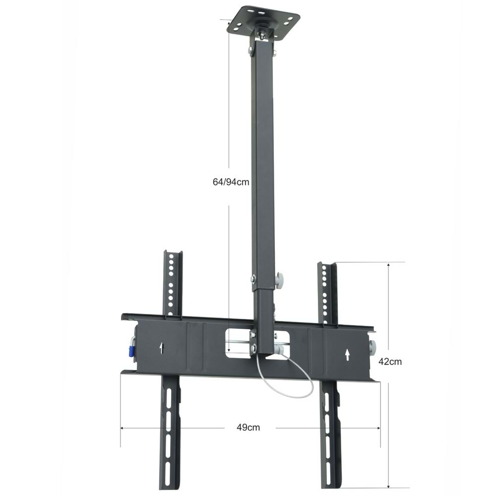 TUNEX 32-60'' Hareketli Lcd Tavan Askı Aparatı TNX-3260 TVN