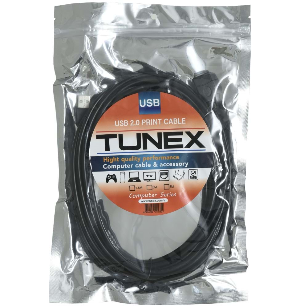 TUNEX USB 2.0 USB Erkek - USB Dişi 3 Metre Uzatma Kablosu TNX-4500-3