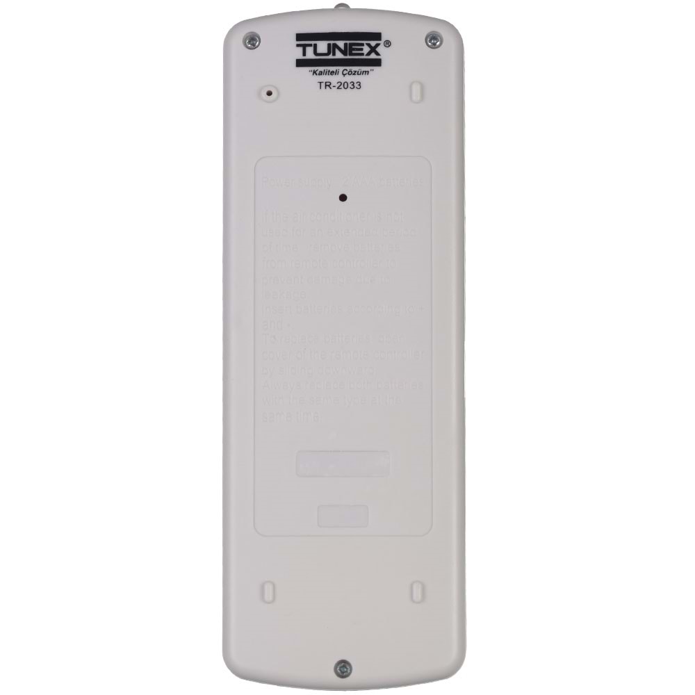 TUNEX Daikin ARC433B41 - B45 - B46 - B71 - A82 - A83 - A98 Klima Kumandası TR-2033