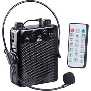 WÖLLER 50W Bluetooth ve USB Girişli Kayıtlı Şarjlı Rehber Amfisi V-807