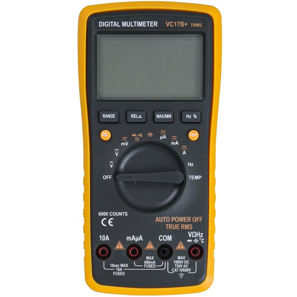 TUNEX Dijital Ölçü Aleti (Multimetre) VC-17B