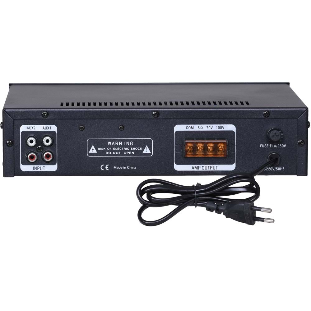 WÖLLER 80W 100V Usb-Sd-Bt Amfi W-1120