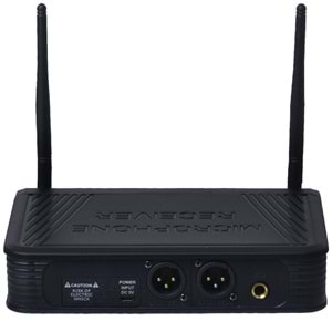 WÖLLER Uhf 2 El 16 Değiştirebilir Frekans Kablosuz Mikrofon W-216 EE
