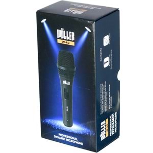 WÖLLER Kablolu El Mikrofonu W-40