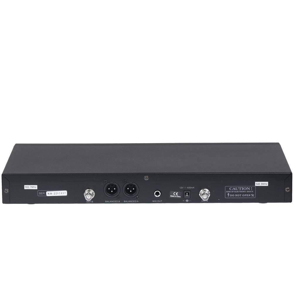 WÖLLER Uhf Çift El Kablosuz Mikrofon W-930 EE