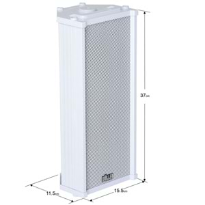 WÖLLER 2X4'' 80 W 8 OHM-100V IP-66 Duvar Hoparlörü WCS-20