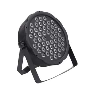 WİEDER 54X3 W RGB 8 Kanal DMX Sese Duyarlı Par Işık WR-PAR541