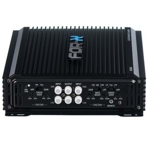 FOR-X 4 Kanal 4X60W Bass Konrollü Oto Amfi XAE-604