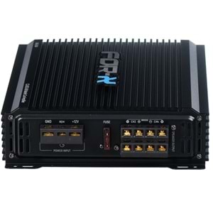 FOR-X 4 Kanal 4X60W Bass Konrollü Oto Amfi XAE-604