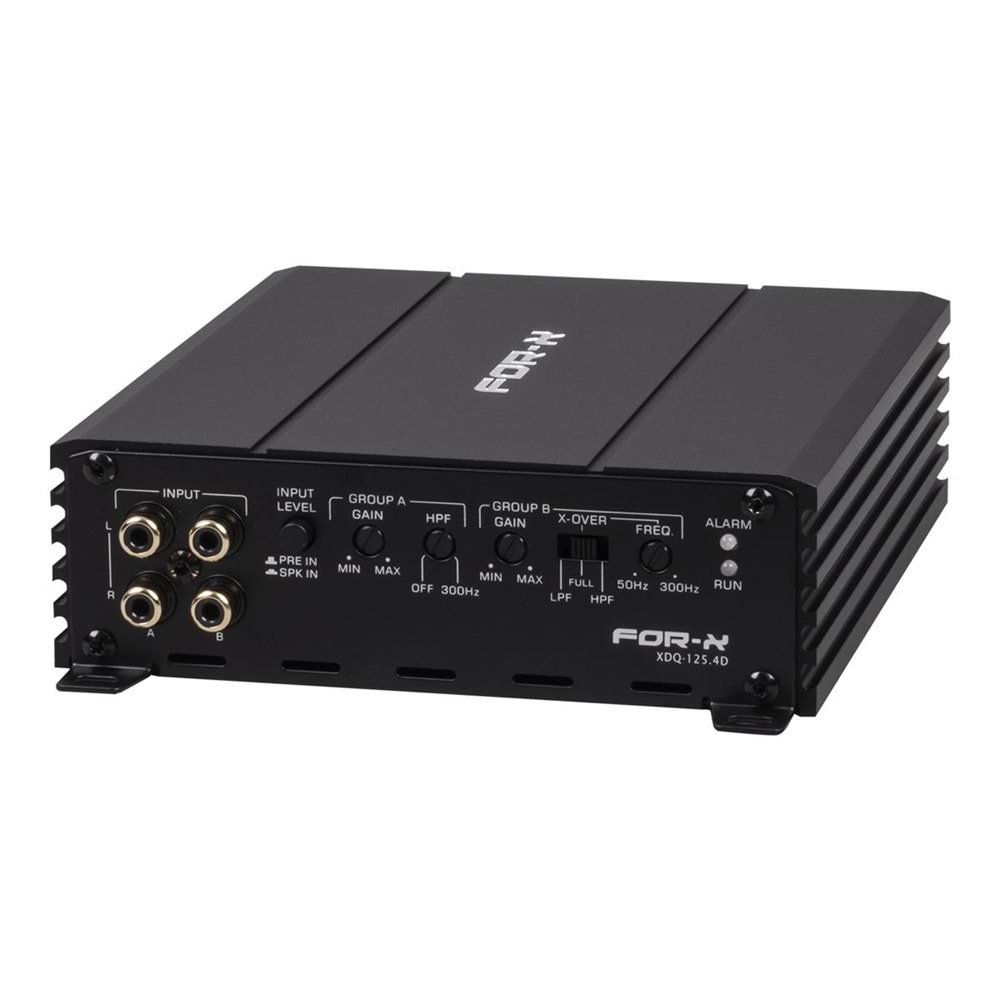 FOR-X 125W X 4 Kanal D Class Stereo Oto Amfi XDQ-125.4D